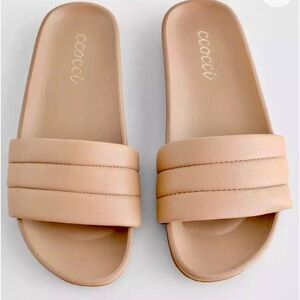 Ccocci Dottie Tan Slides